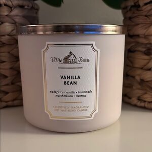 Vanilla Bean 3-Wick Bath & Body Works Candle
